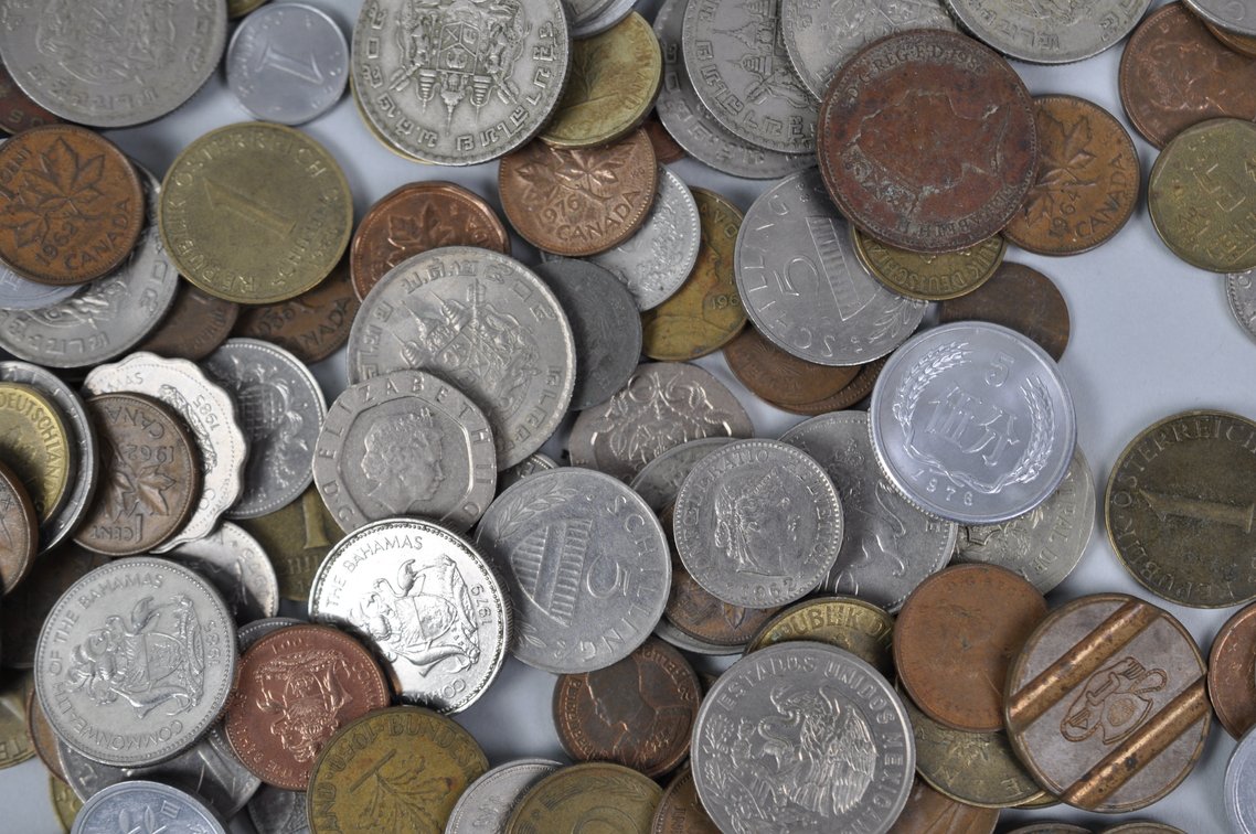 Assorted Collection of World Coins and Tokens, photo 17 of 17