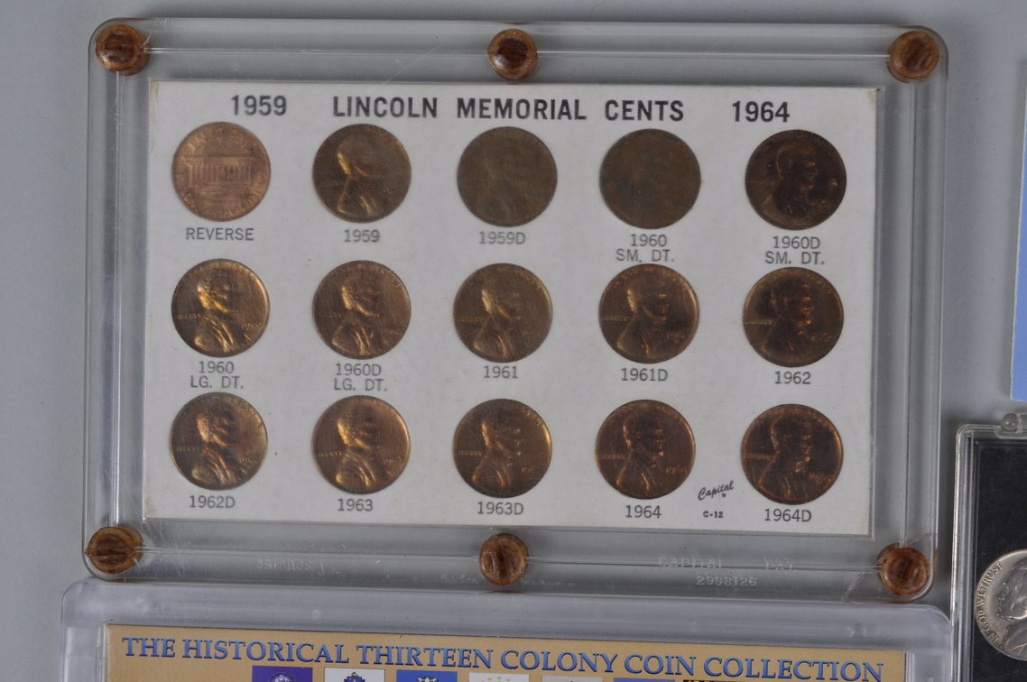 Assorted Modern Cents and Nickels Collections in Holders, photo 2 of 20