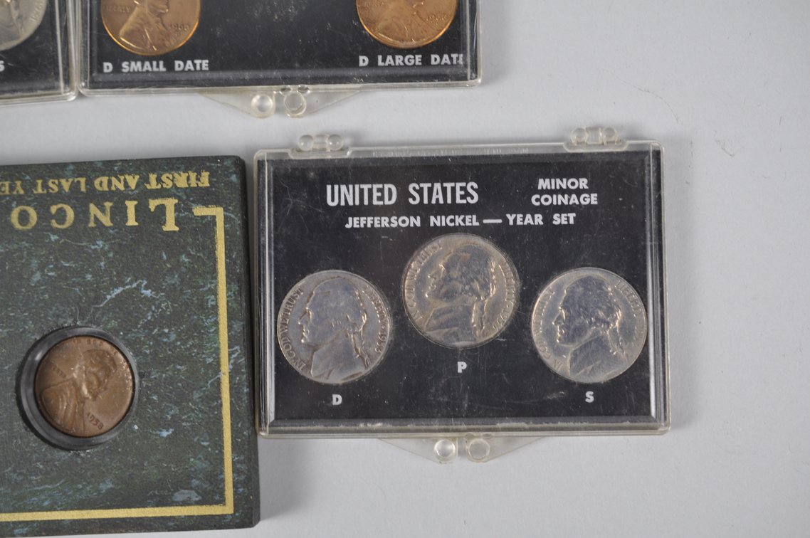 Assorted Modern Cents and Nickels Collections in Holders, photo 10 of 20