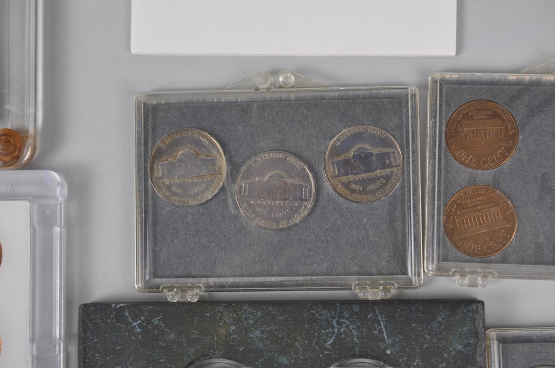Assorted Modern Cents and Nickels Collections in Holders, photo 17 of 20