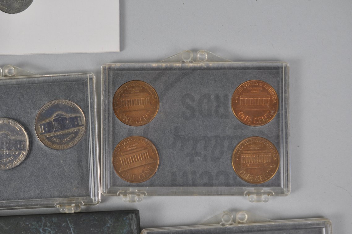 Assorted Modern Cents and Nickels Collections in Holders, photo 18 of 20