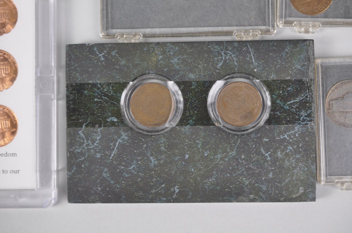 Assorted Modern Cents and Nickels Collections in Holders, photo 19 of 20