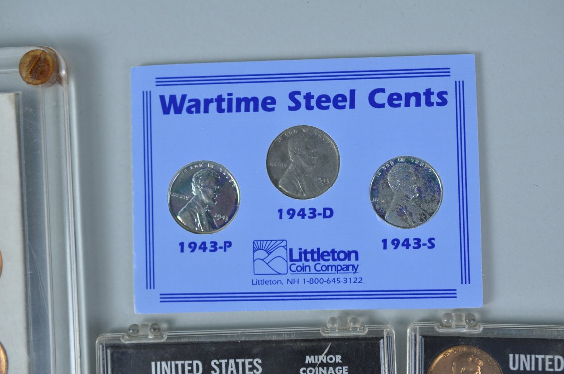 Assorted Modern Cents and Nickels Collections in Holders, photo 6 of 20