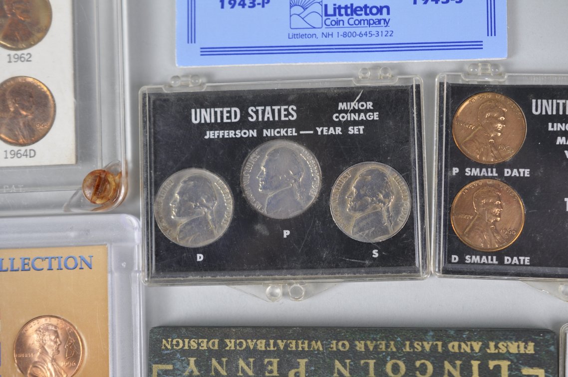 Assorted Modern Cents and Nickels Collections in Holders, photo 7 of 20