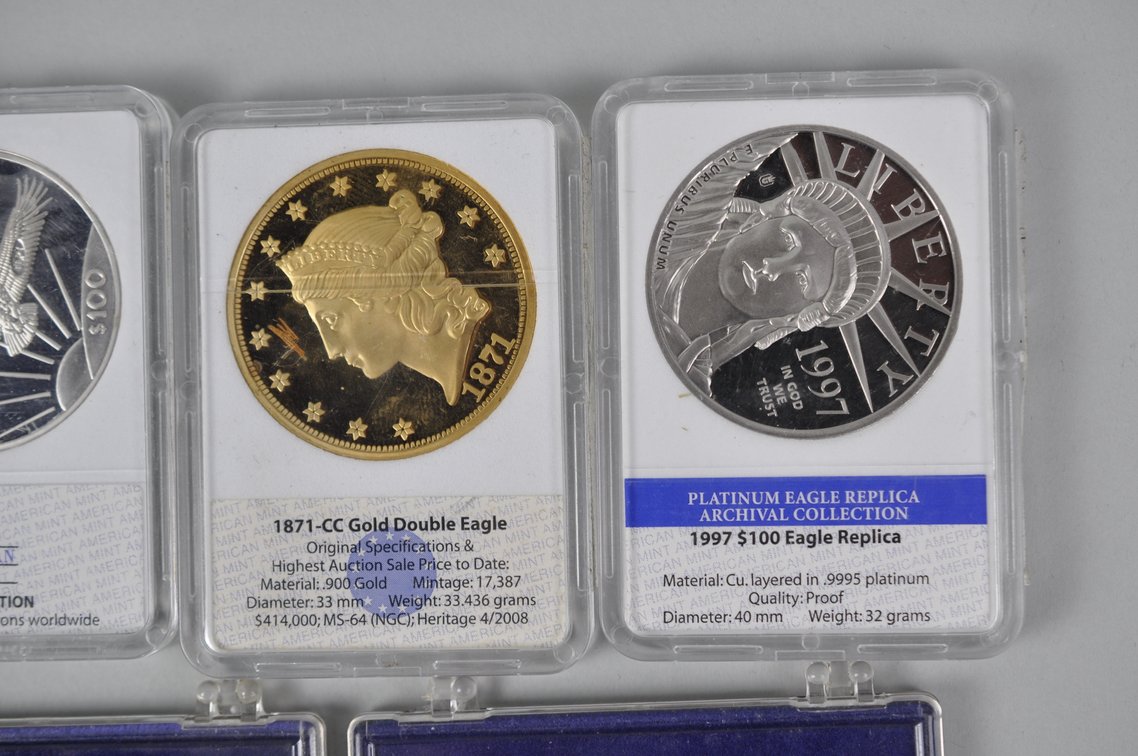Assorted Replica Coins and Rounds, photo 5 of 17