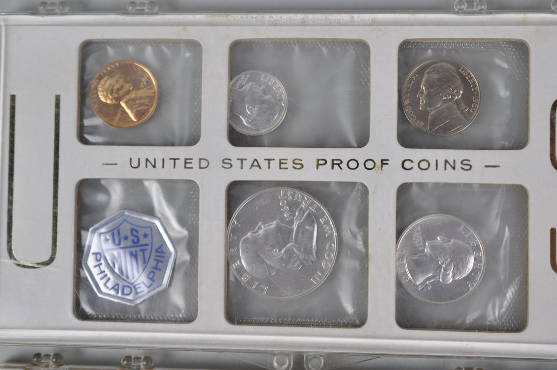US Proof Sets from 1960 and 1963, photo 3 of 10