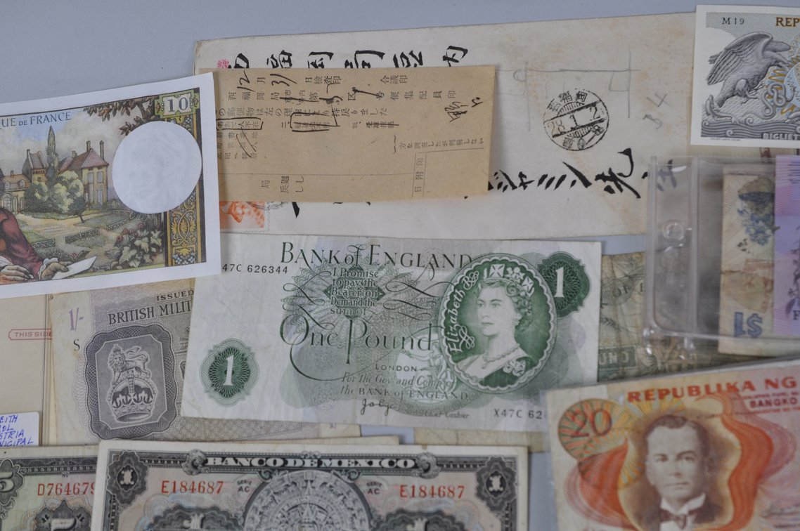 Large Assortment of Banknotes from Various Countries, photo 5 of 19
