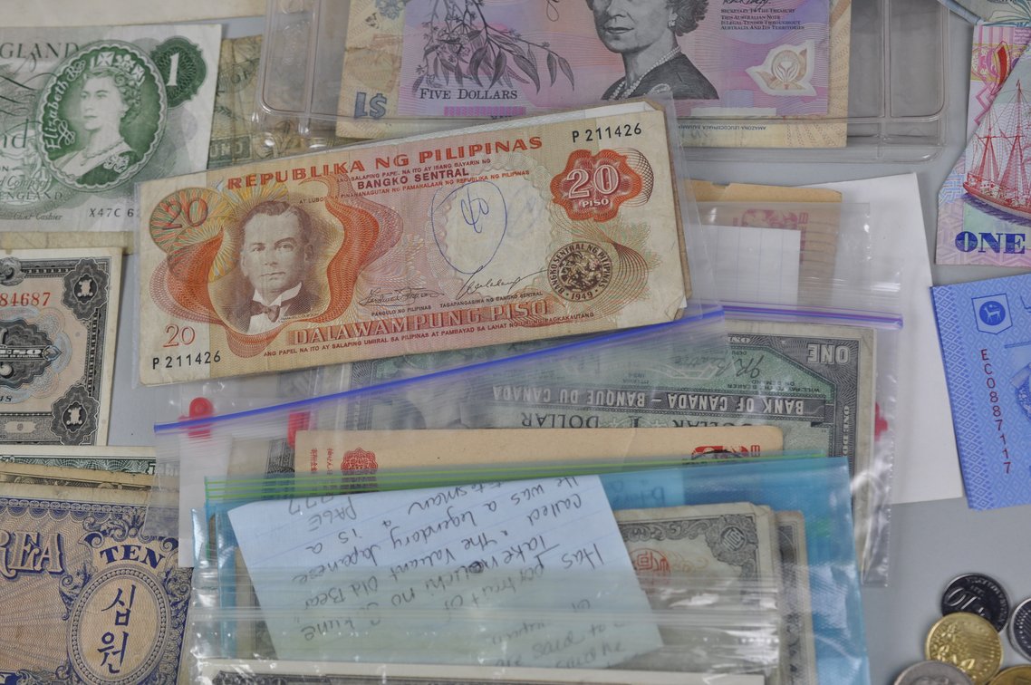 Large Assortment of Banknotes from Various Countries, photo 7 of 19