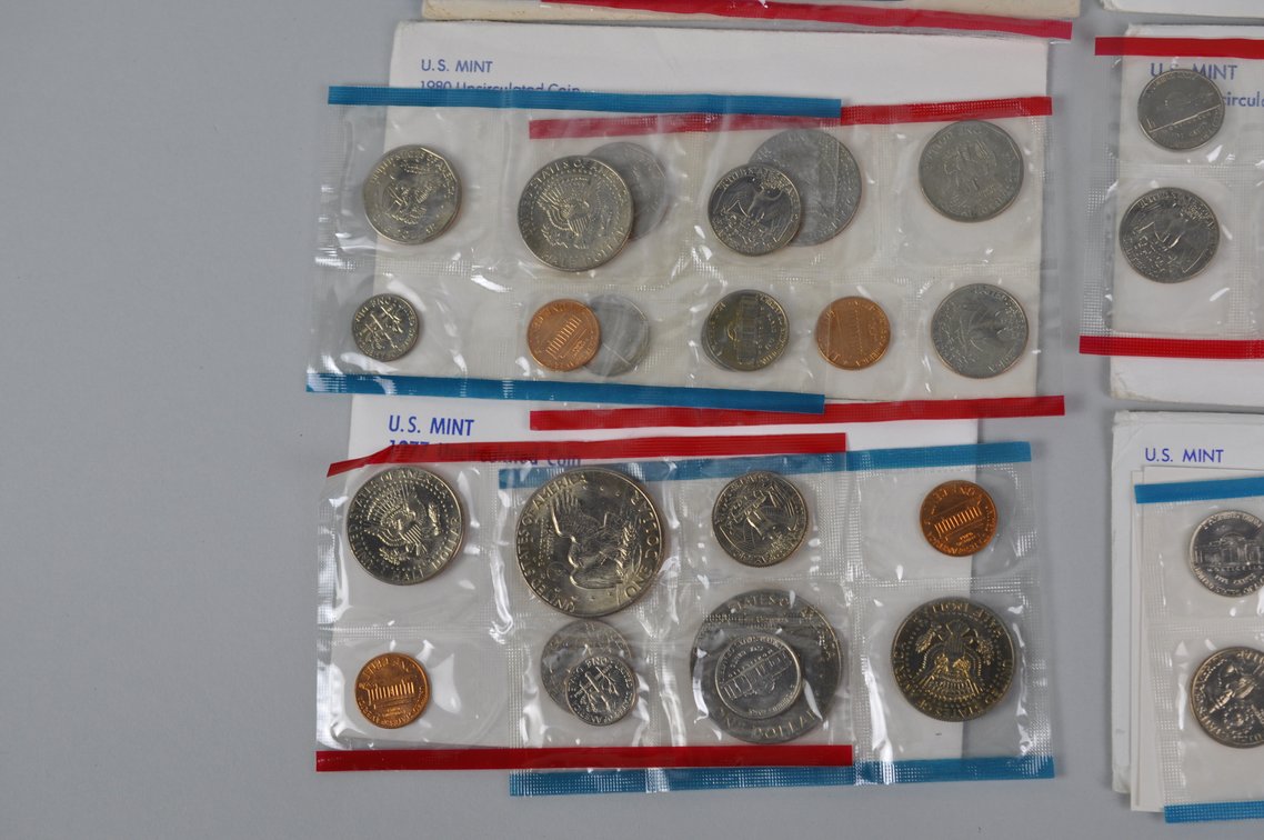 Uncirculated Coin Sets 1971-1981, photo 13 of 18