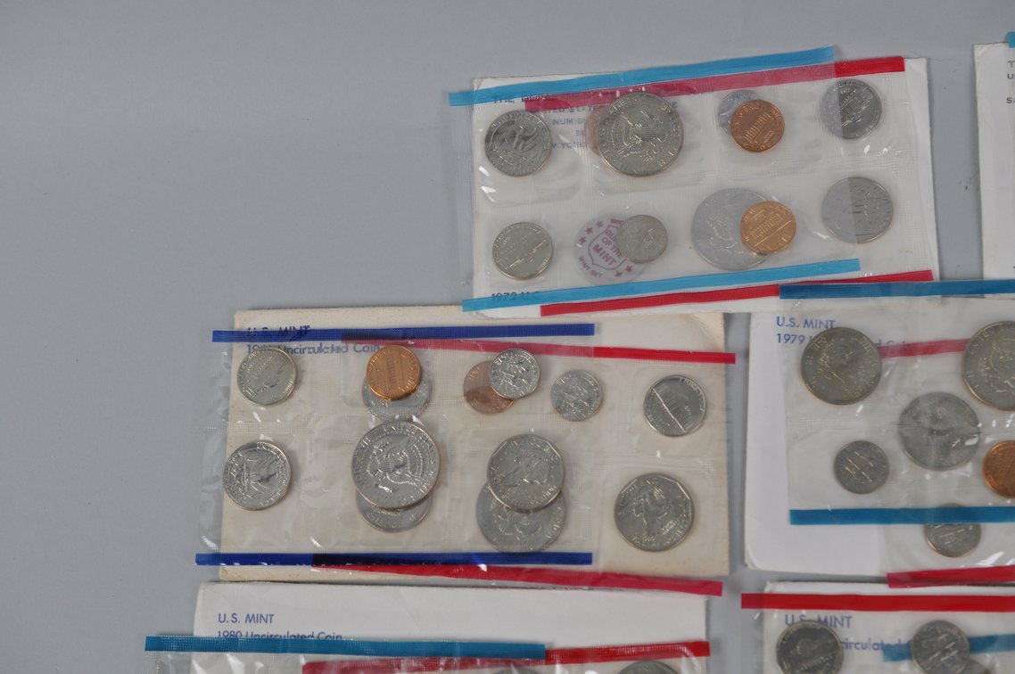 Uncirculated Coin Sets 1971-1981, photo 12 of 18