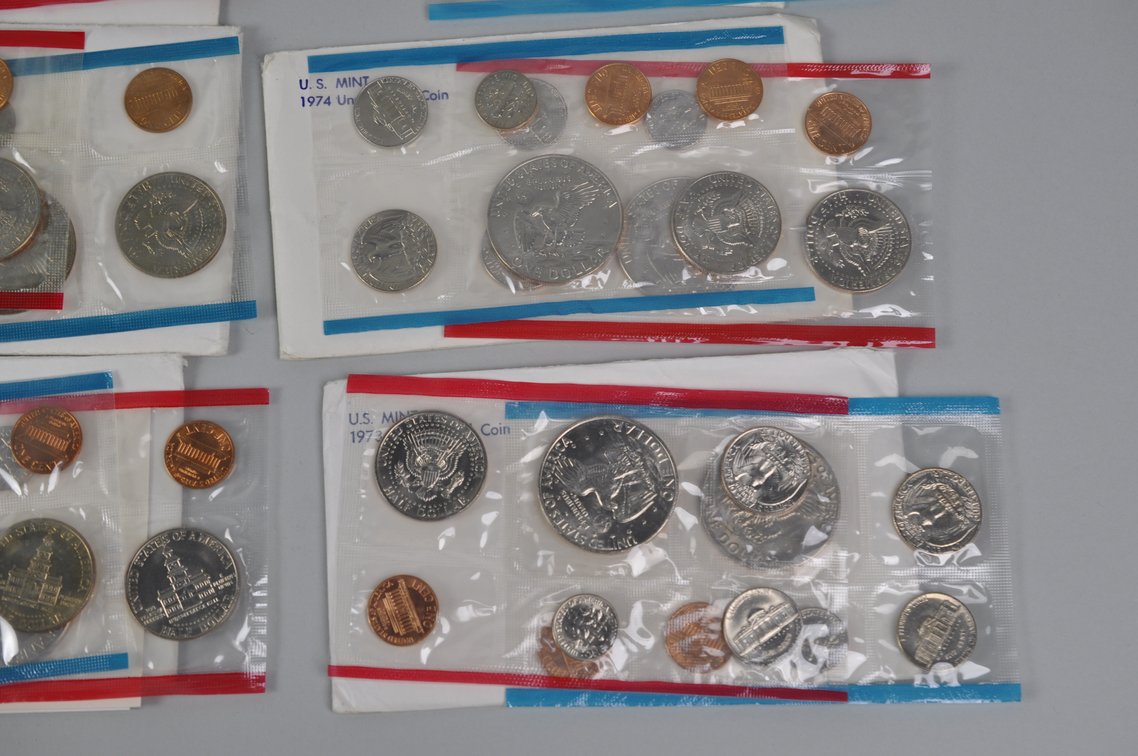 Uncirculated Coin Sets 1971-1981, photo 17 of 18