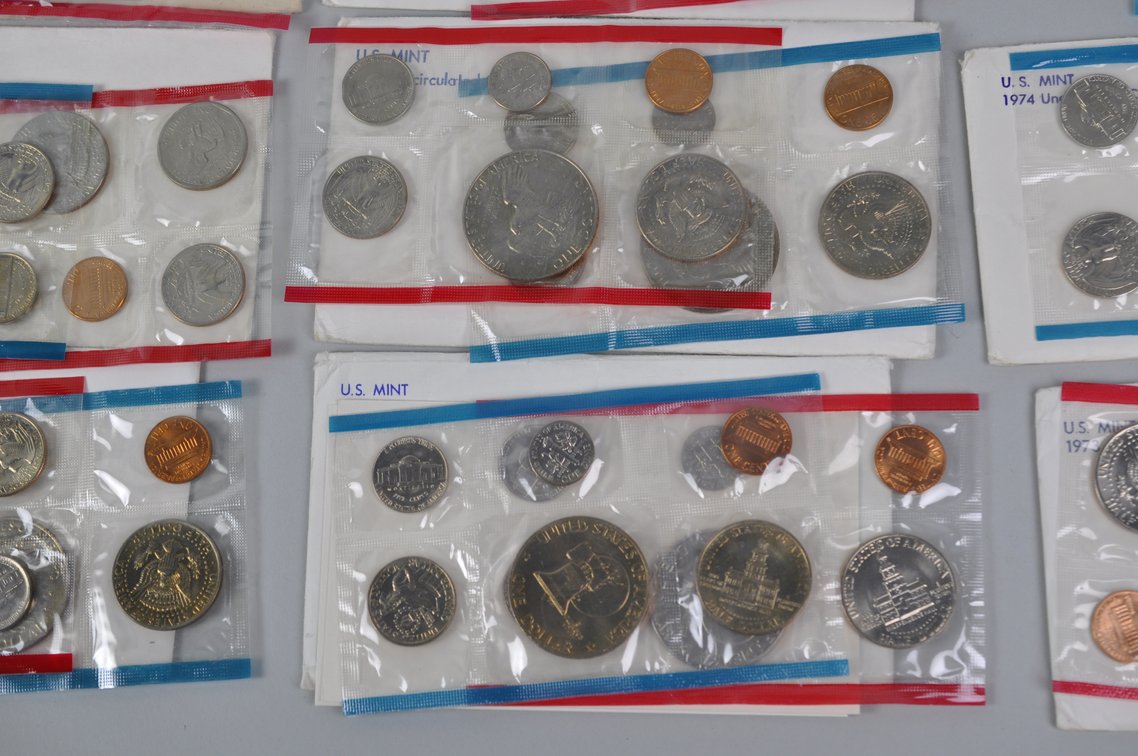 Uncirculated Coin Sets 1971-1981, photo 16 of 18