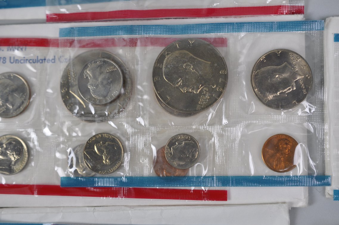 Uncirculated Coin Sets 1971-1981, photo 7 of 18