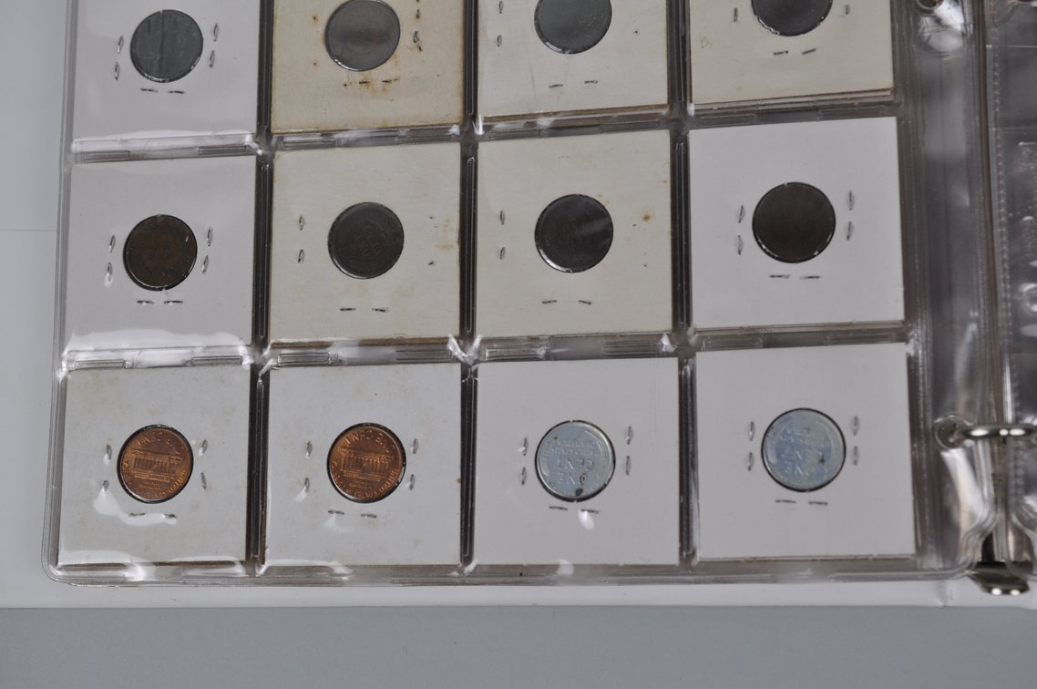 Collection of US Coins and World Banknotes in an Album Folder, photo 10 of 20