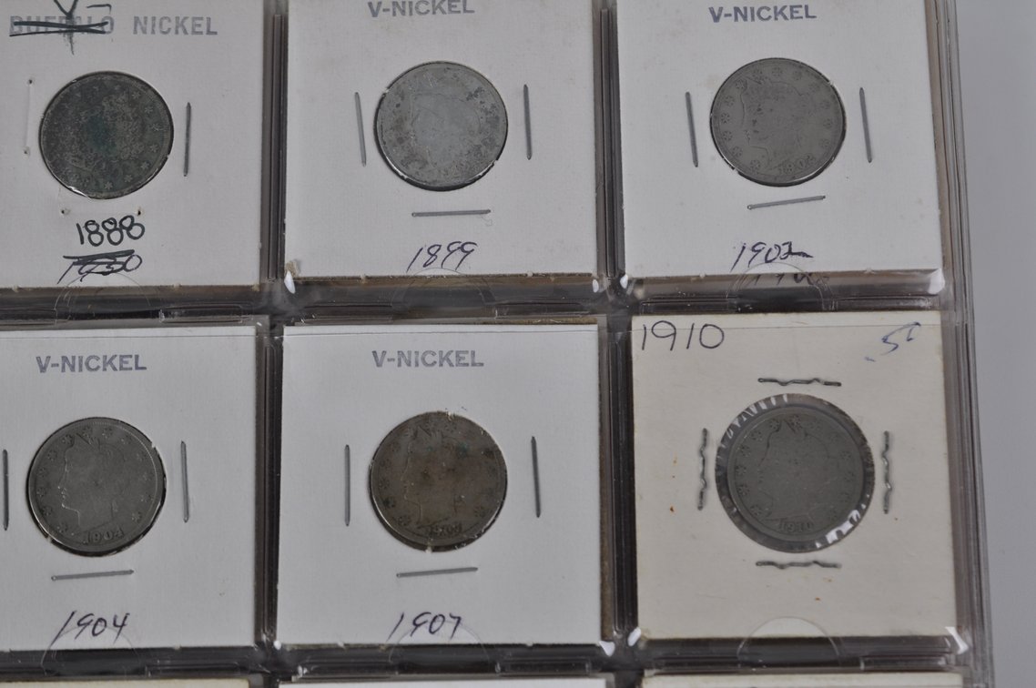 Collection of US Coins and World Banknotes in an Album Folder, photo 4 of 20