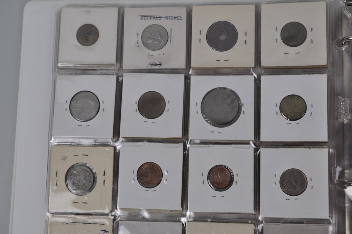 Collection of World Coins in an Album Folder, photo 13 of 20