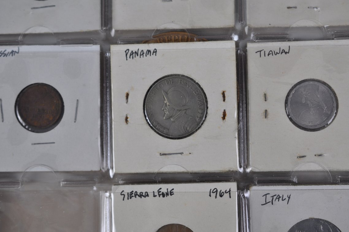 Collection of World Coins in an Album Folder, photo 15 of 20