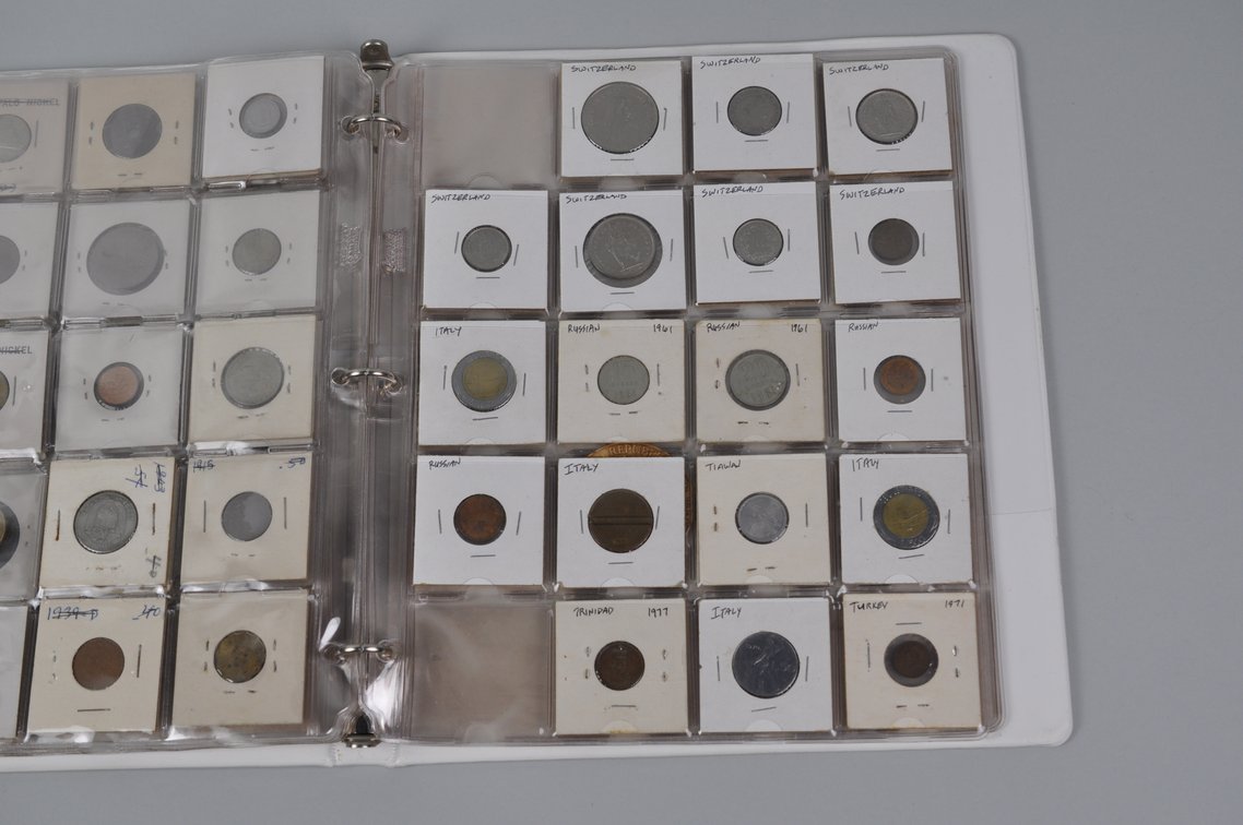 Collection of World Coins in an Album Folder, photo 16 of 20
