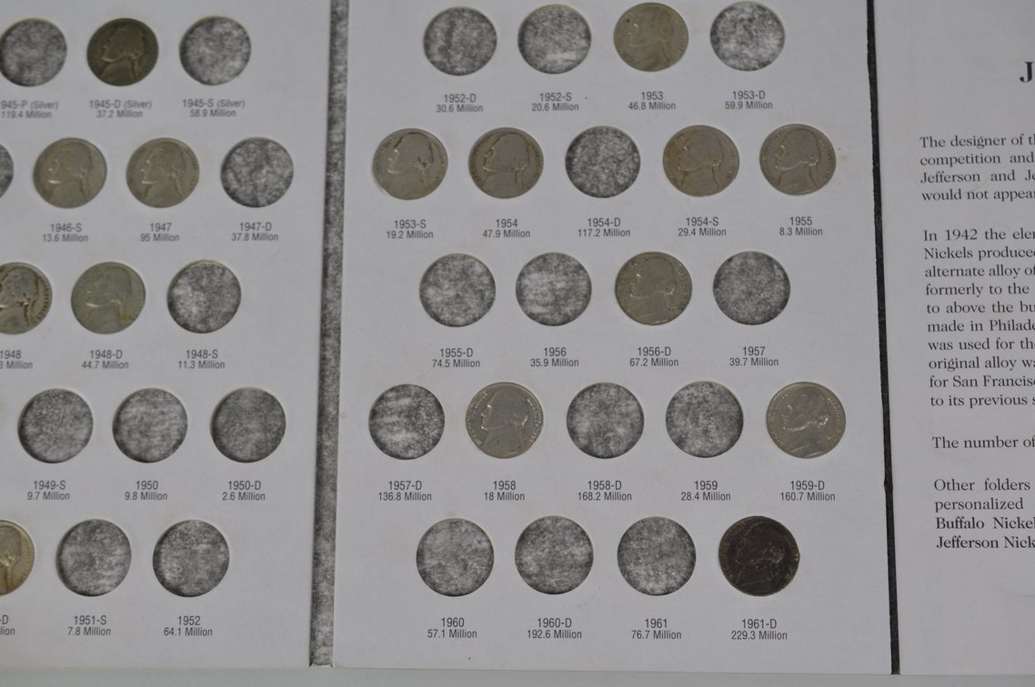 Jefferson Nickel Albums, photo 4 of 20