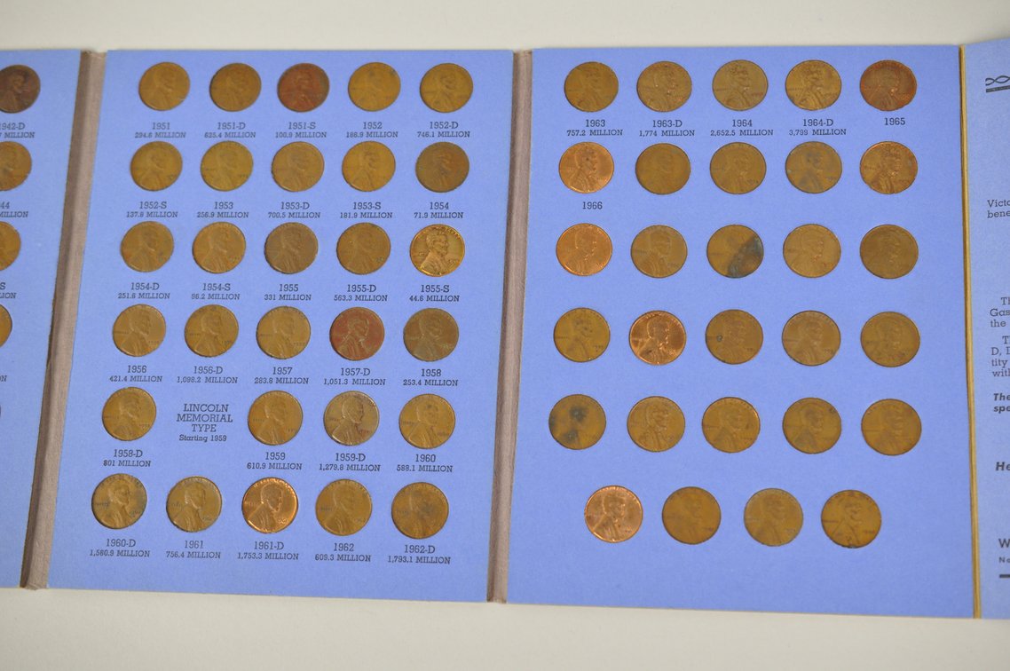 Lincoln Wheat Cent Albums, photo 11 of 14