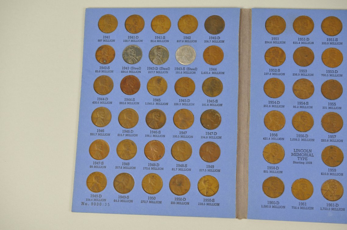 Lincoln Wheat Cent Albums, photo 13 of 14