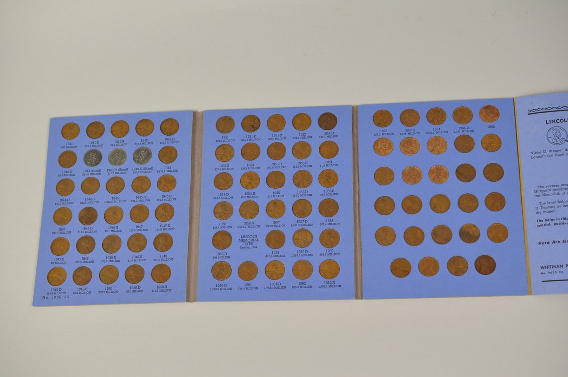 Lincoln Wheat Cent Albums, photo 3 of 14