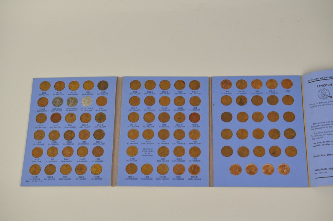 Lincoln Wheat Cent Albums, photo 12 of 14