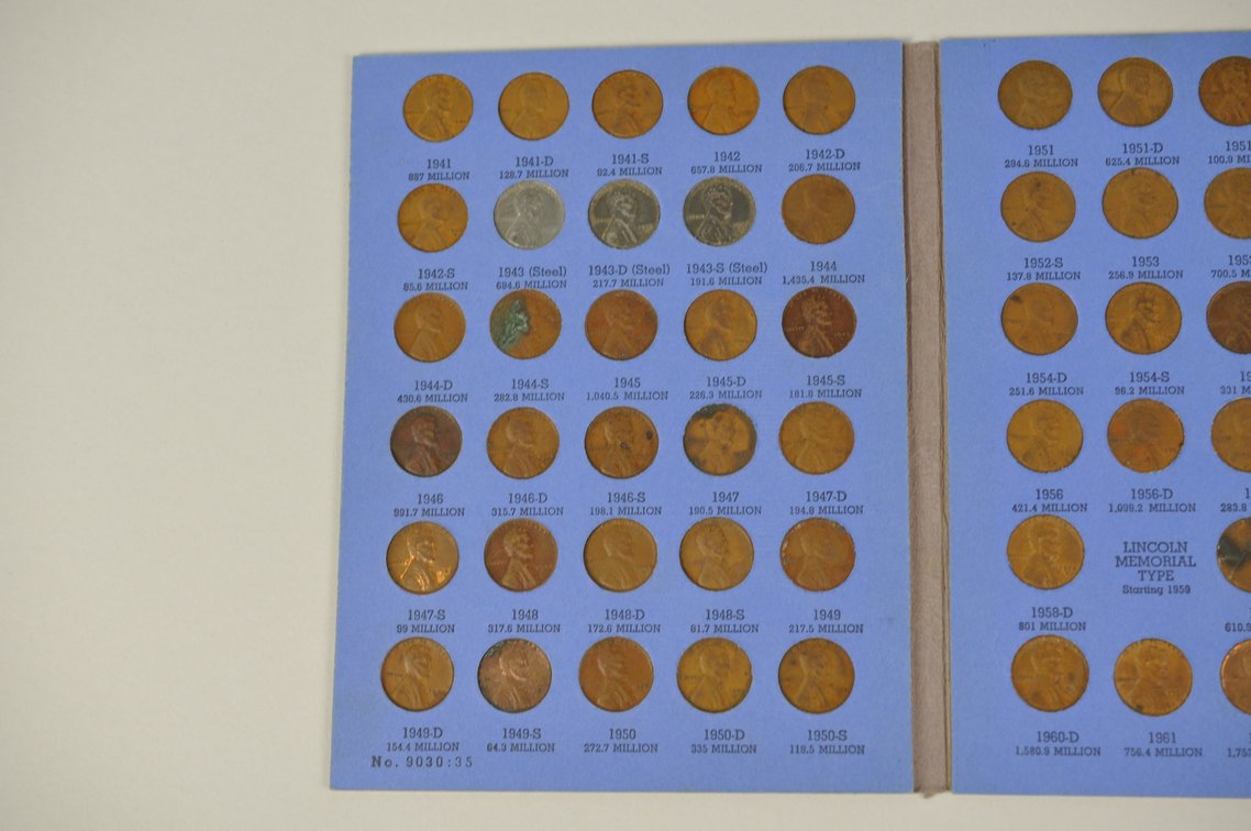 Lincoln Wheat Cent Albums, photo 7 of 14