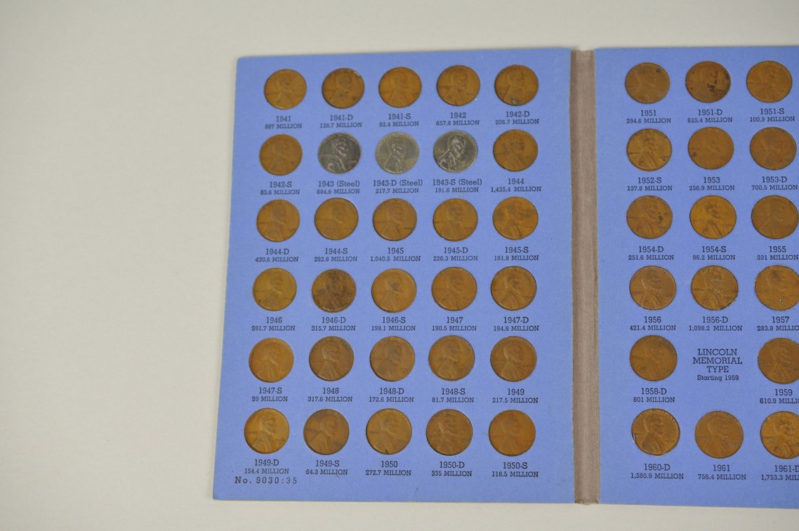 Lincoln Wheat Cent Albums, photo 4 of 14