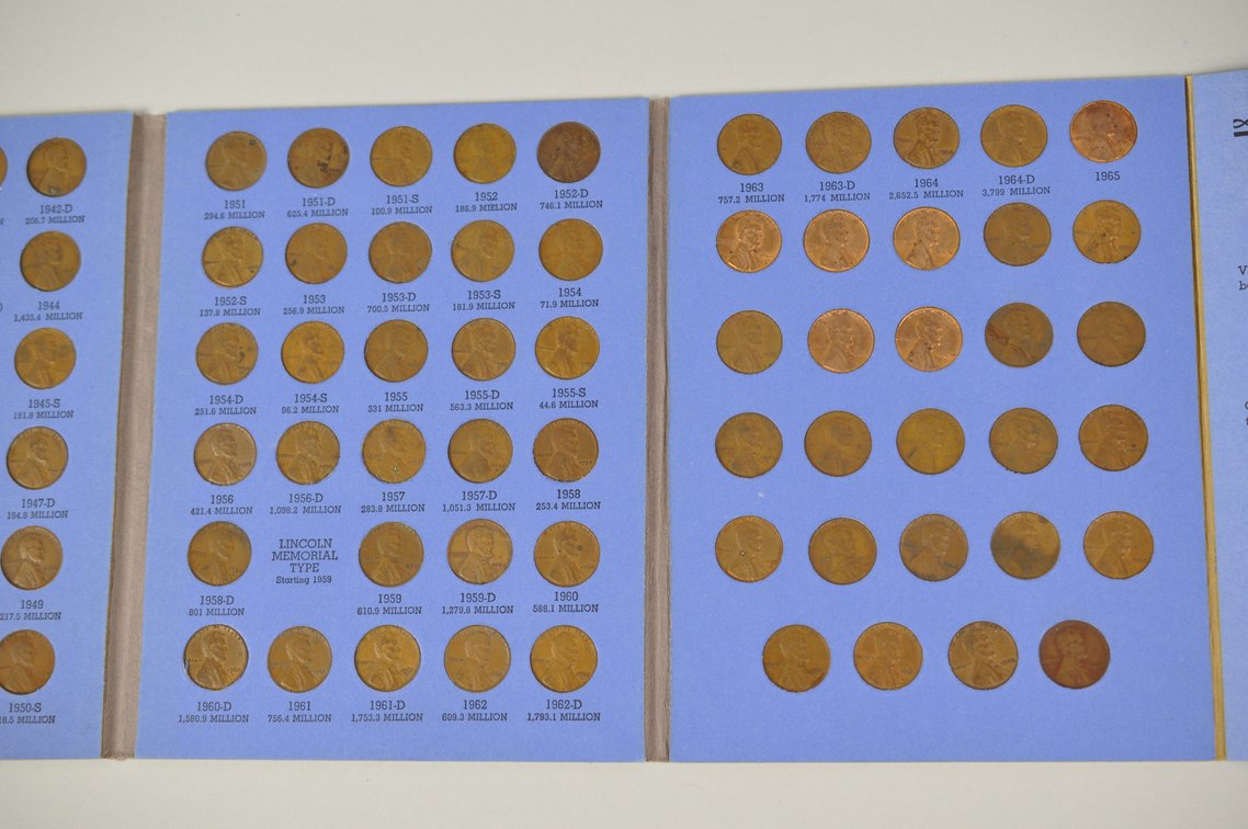 Lincoln Wheat Cent Albums, photo 5 of 14