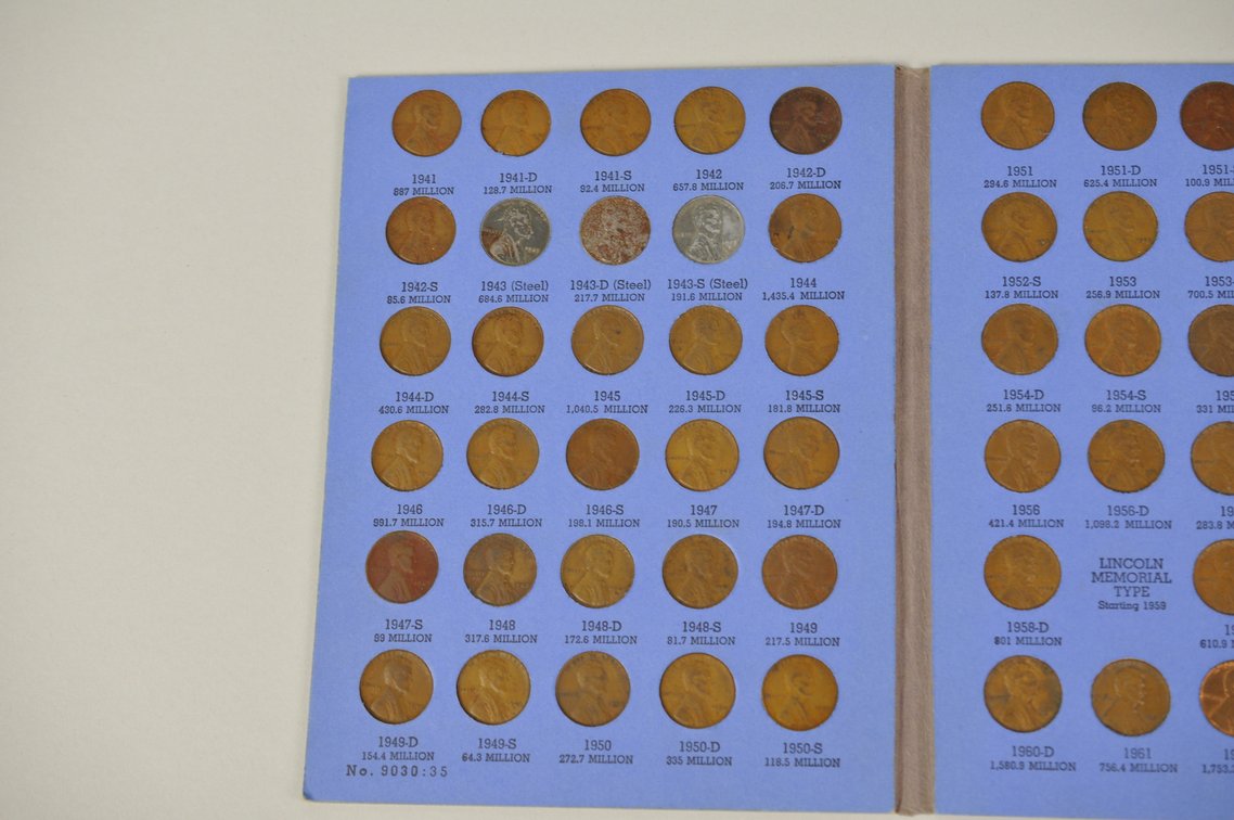 Lincoln Wheat Cent Albums, photo 10 of 14