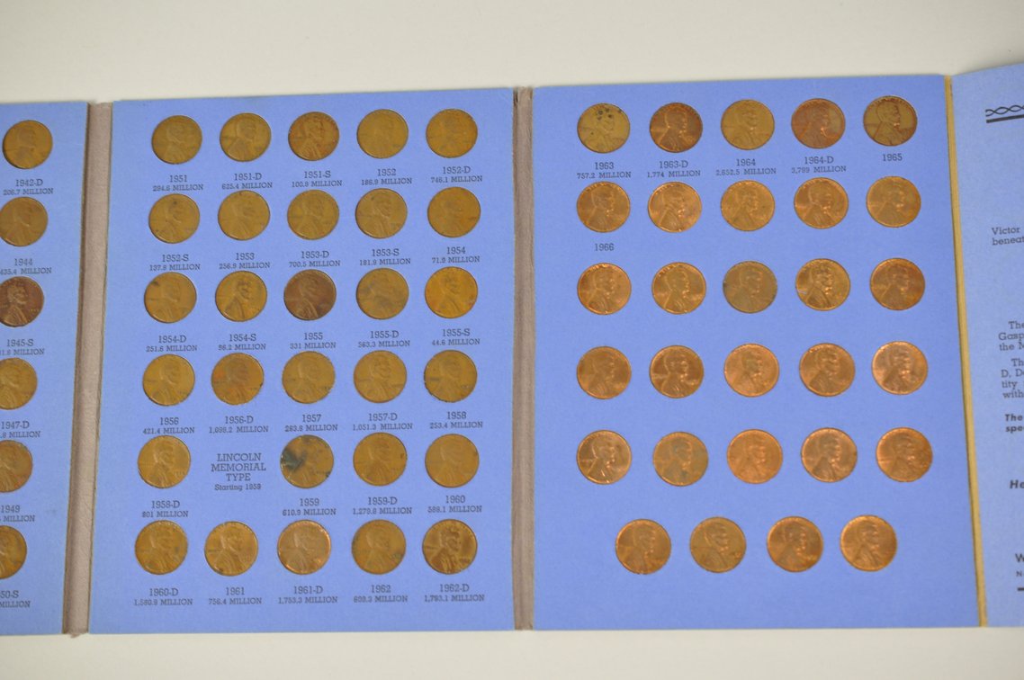 Lincoln Wheat Cent Albums, photo 8 of 14