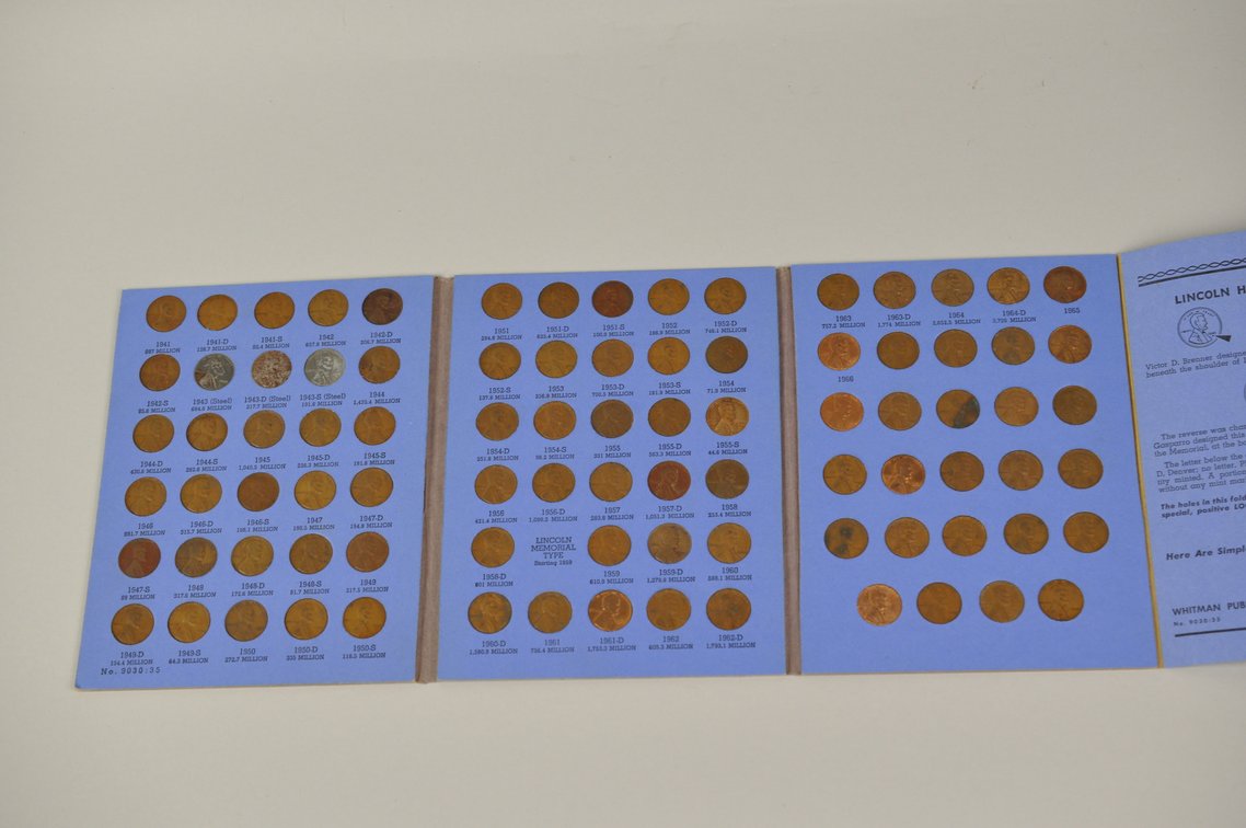Lincoln Wheat Cent Albums, photo 9 of 14