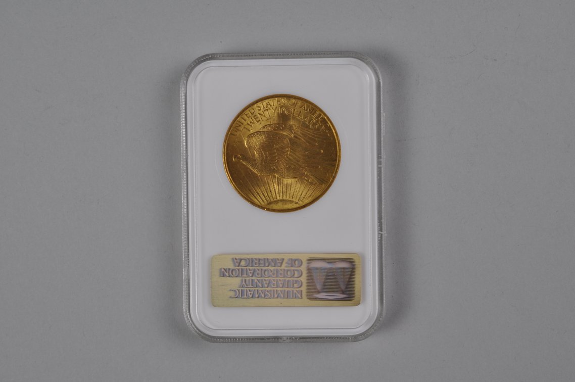 1908 No Motto SG Double Eagle Gold NGC MS63, photo 4 of 6