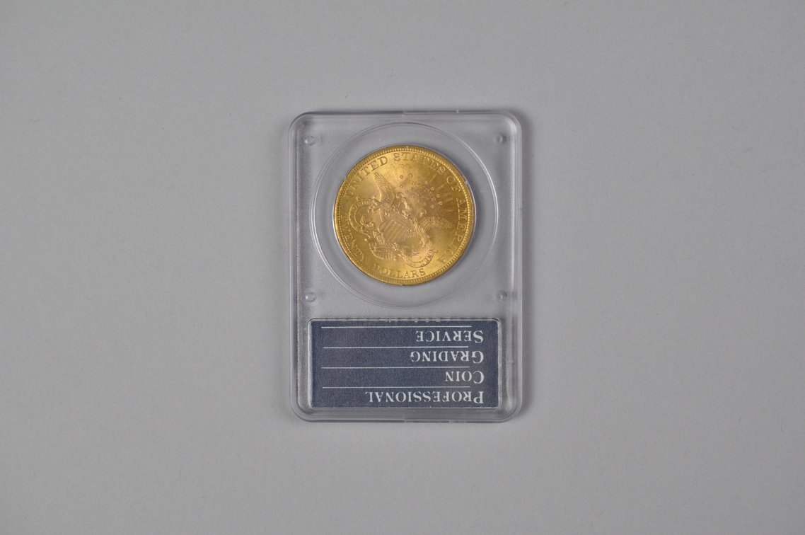 1896 Liberty Double Eagle Gold PCGS MS61, photo 7 of 11