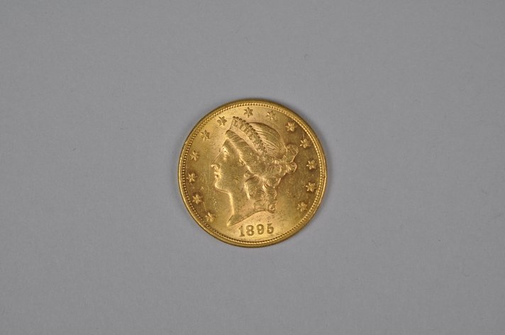 1895 Liberty Double Eagle Gold AU/MS