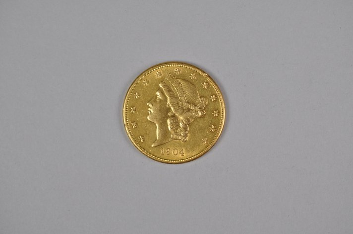 1904 S Liberty Double Eagle Gold MS