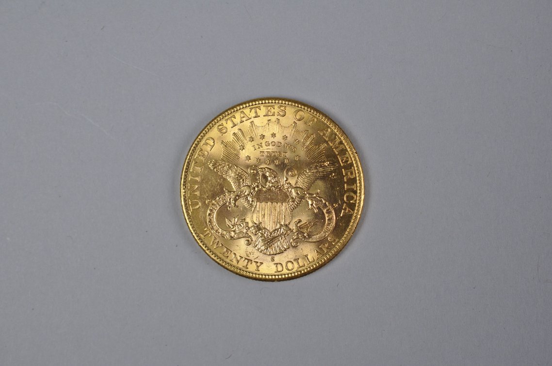 1904 S Liberty Double Eagle Gold MS, photo 6 of 8