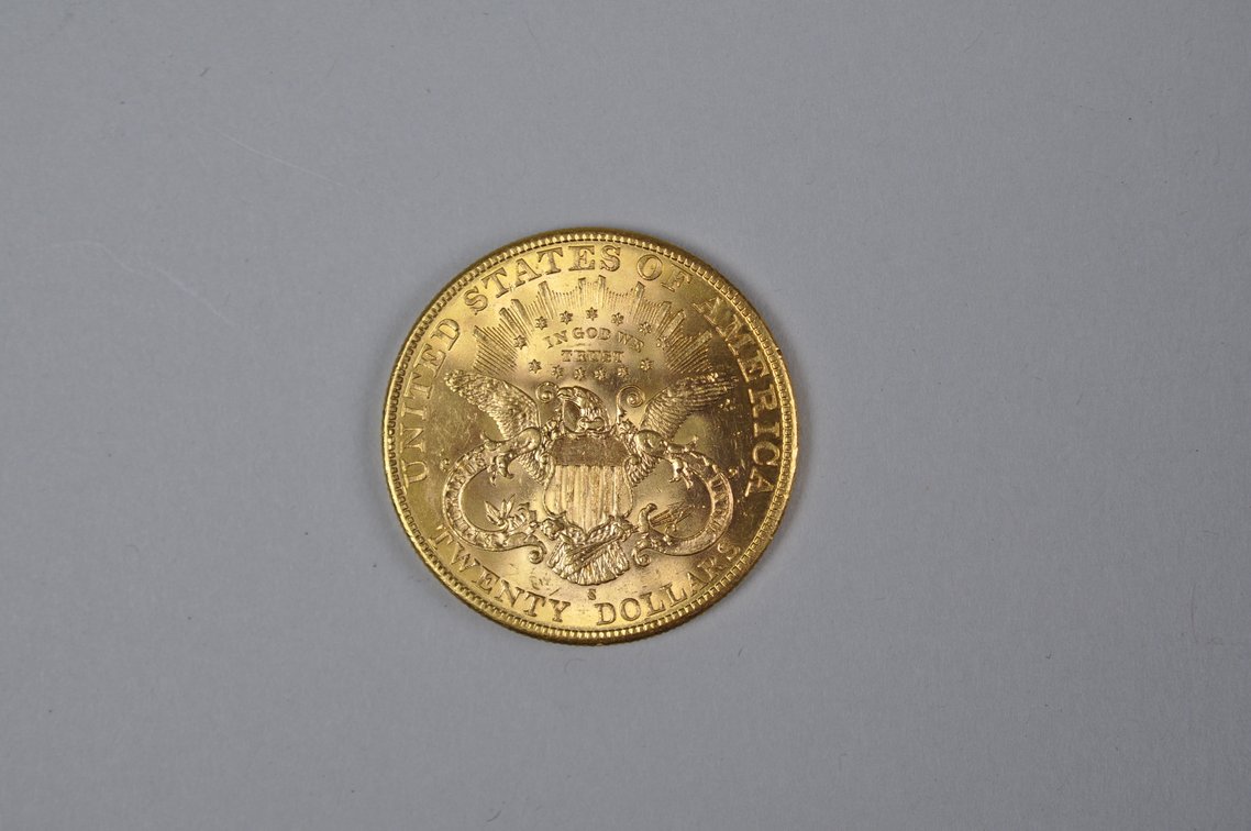 1904 S Liberty Double Eagle Gold MS, photo 7 of 8