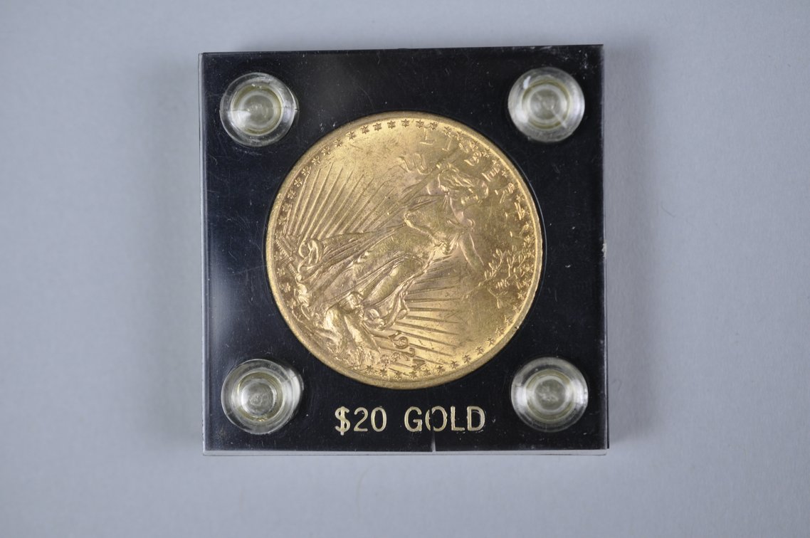 1924 SG Double Eagle Gold MS, photo 2 of 8