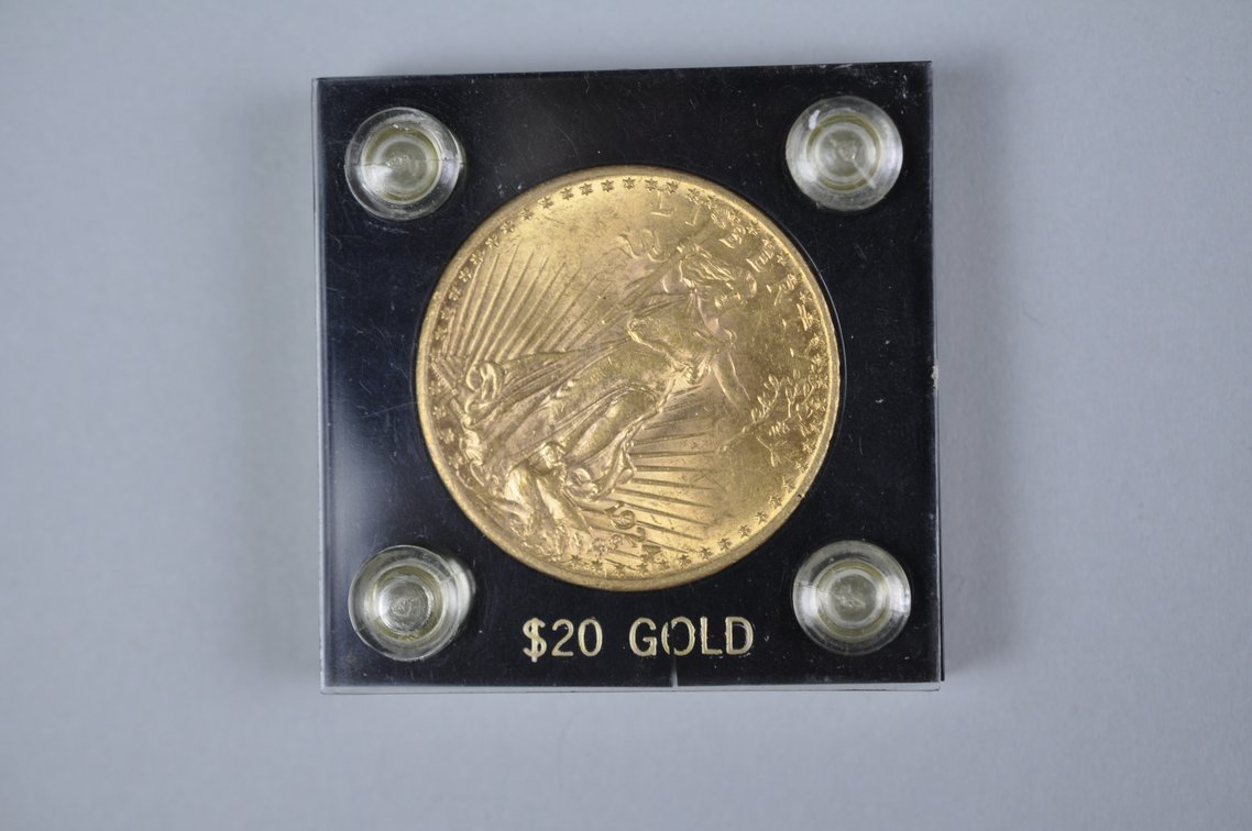 1924 SG Double Eagle Gold MS, photo 3 of 8