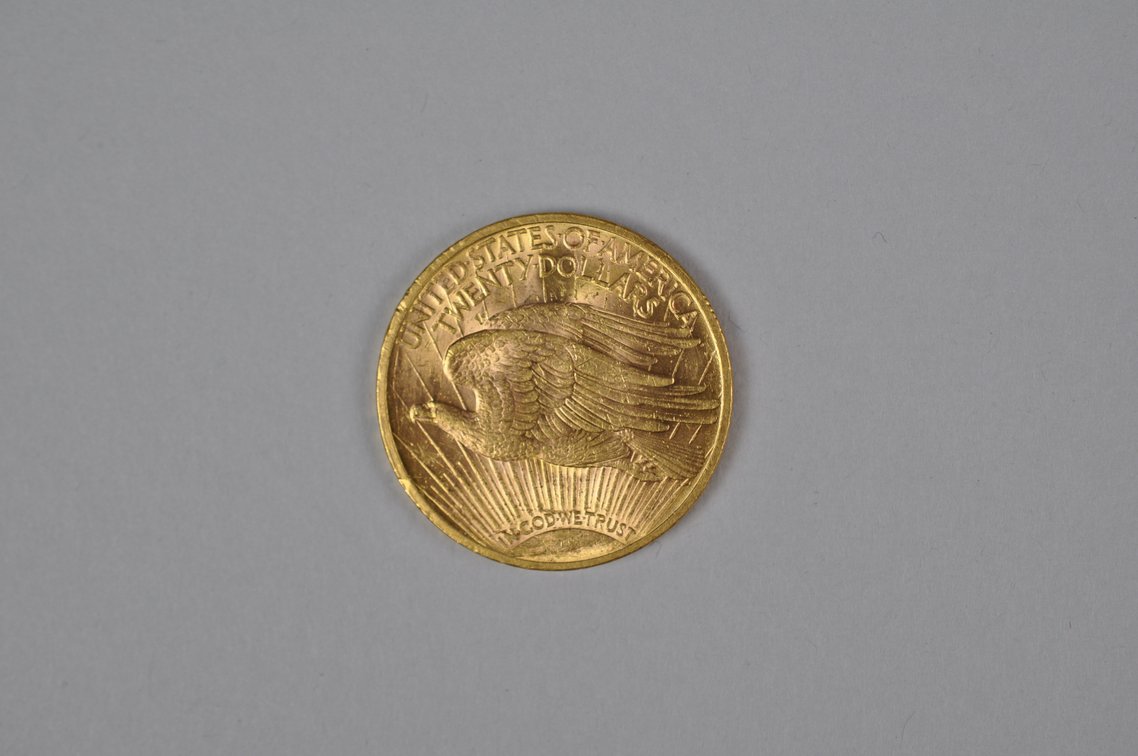 1923 SG Double Eagle Gold MS, photo 5 of 6