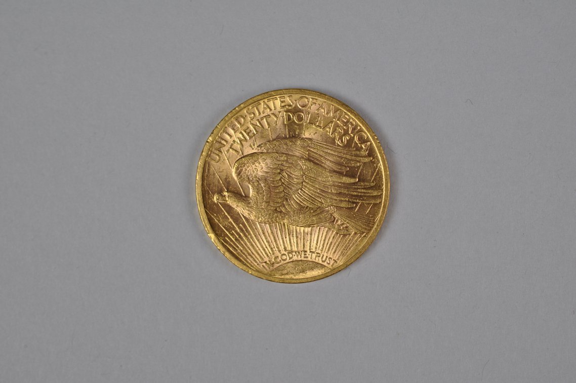 1923 SG Double Eagle Gold MS, photo 6 of 6