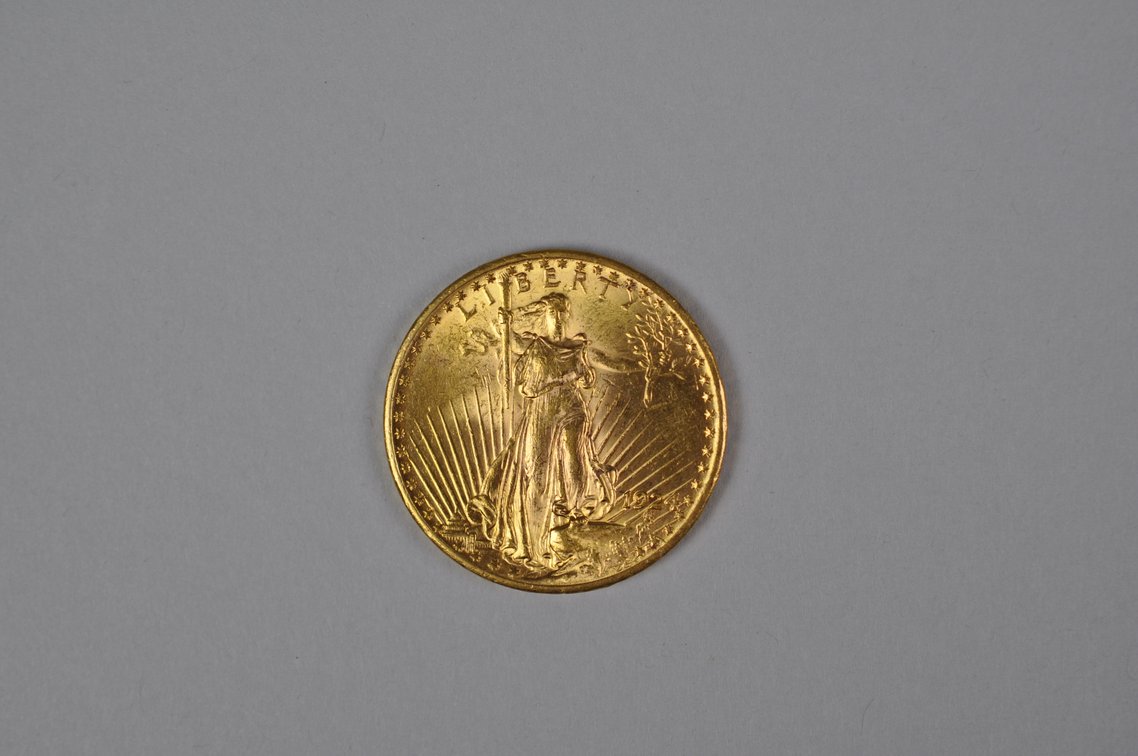 1924 SG Double Eagle Gold MS, photo 3 of 10