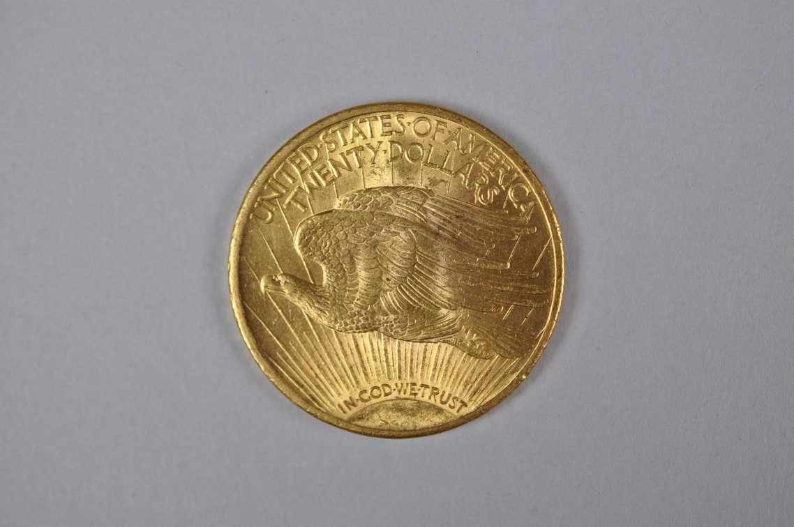 1924 SG Double Eagle Gold MS, photo 9 of 10