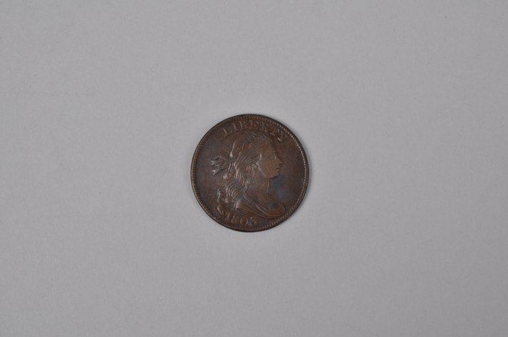 1803 Draped Bust Large Cent Small Date Small Fraction