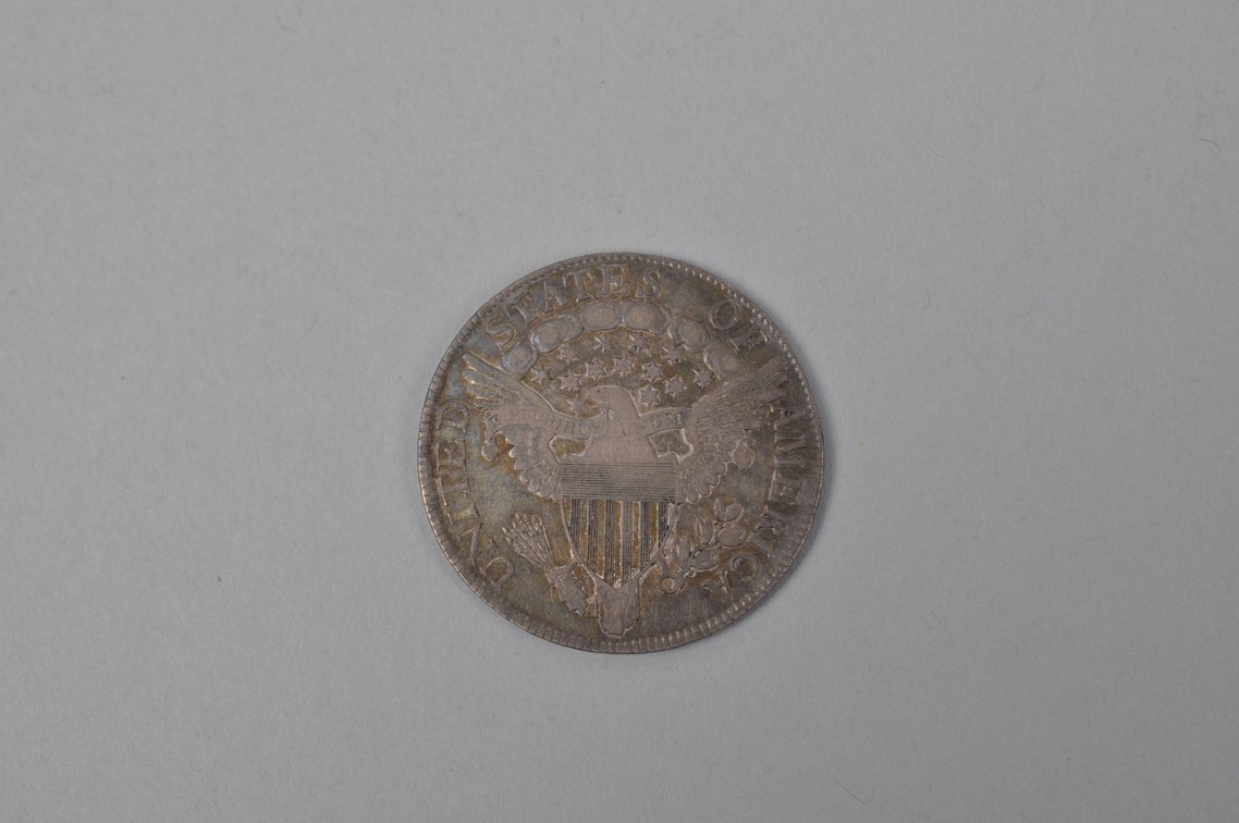1806 Draped Bust Half Dollar Pointed Six No Stem, photo 3 of 4