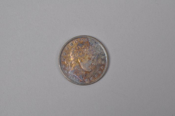 1898 Barber Half Dollar