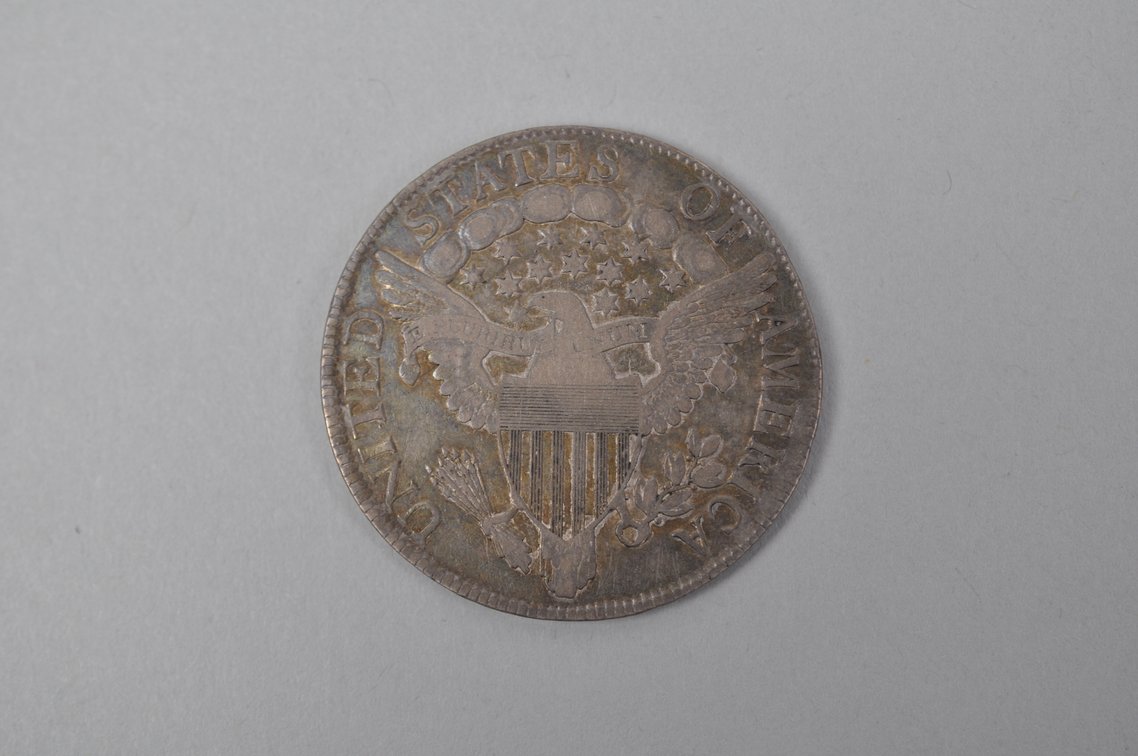 1806 Draped Bust Half Dollar Pointed Six No Stem, photo 4 of 4