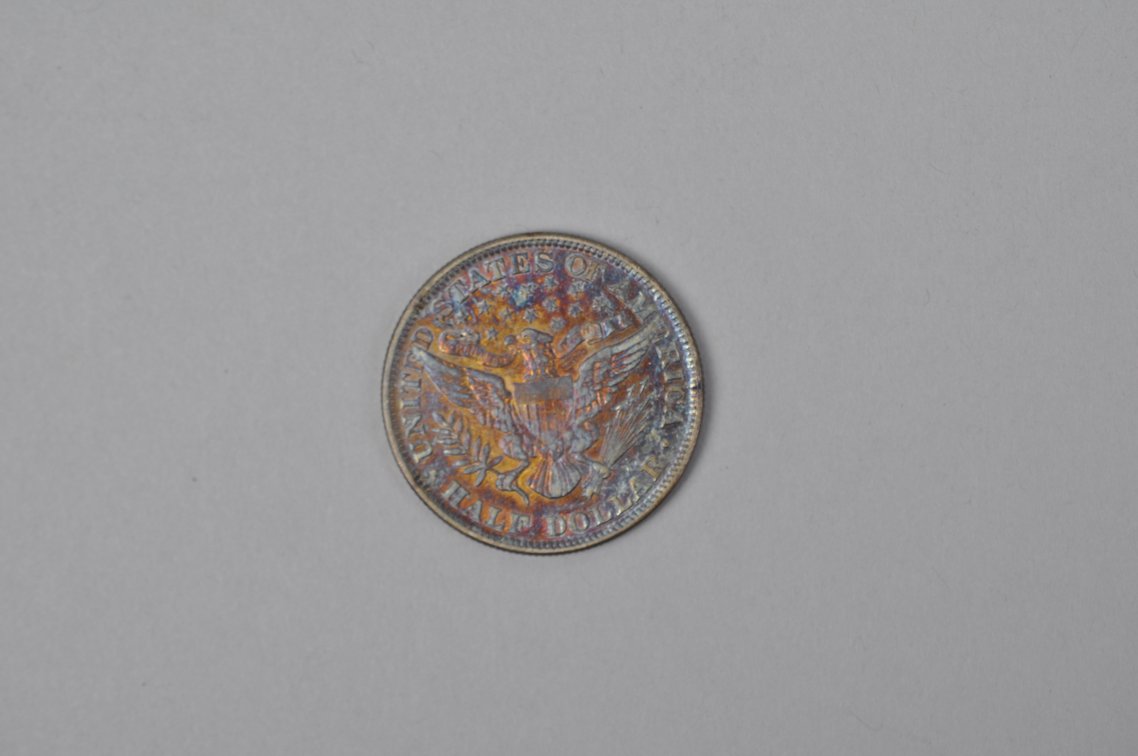 1898 Barber Half Dollar, photo 3 of 4
